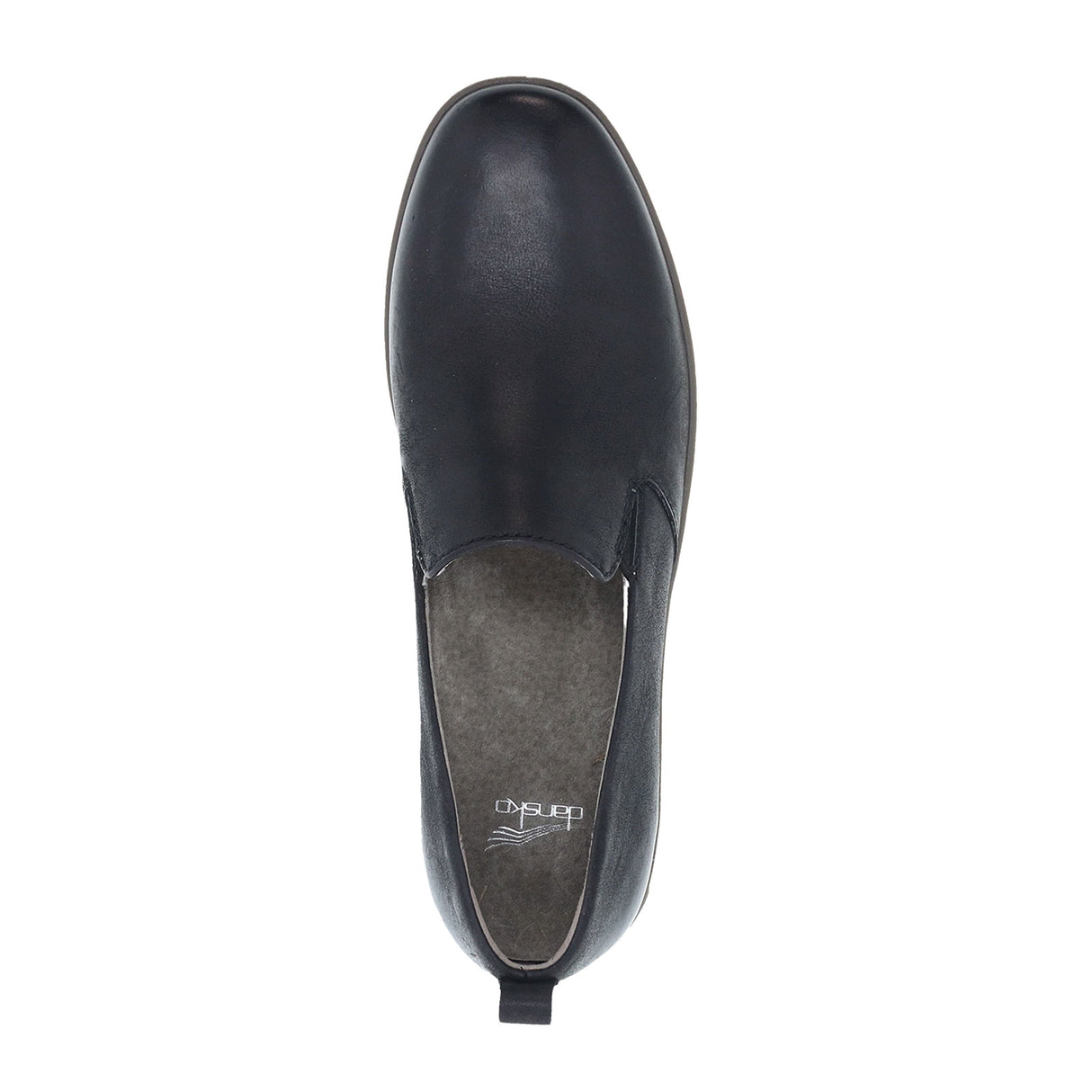 Dansko Linley Slip On (Women) - Black Burnished Calf Dress-Casual - Slip On - The Heel Shoe Fitters