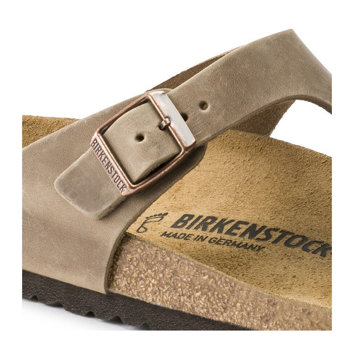 Birkenstock Gizeh Sandal (Women) - Tobacco Oiled Leather Sandal - Thong - The Heel Shoe Fitters