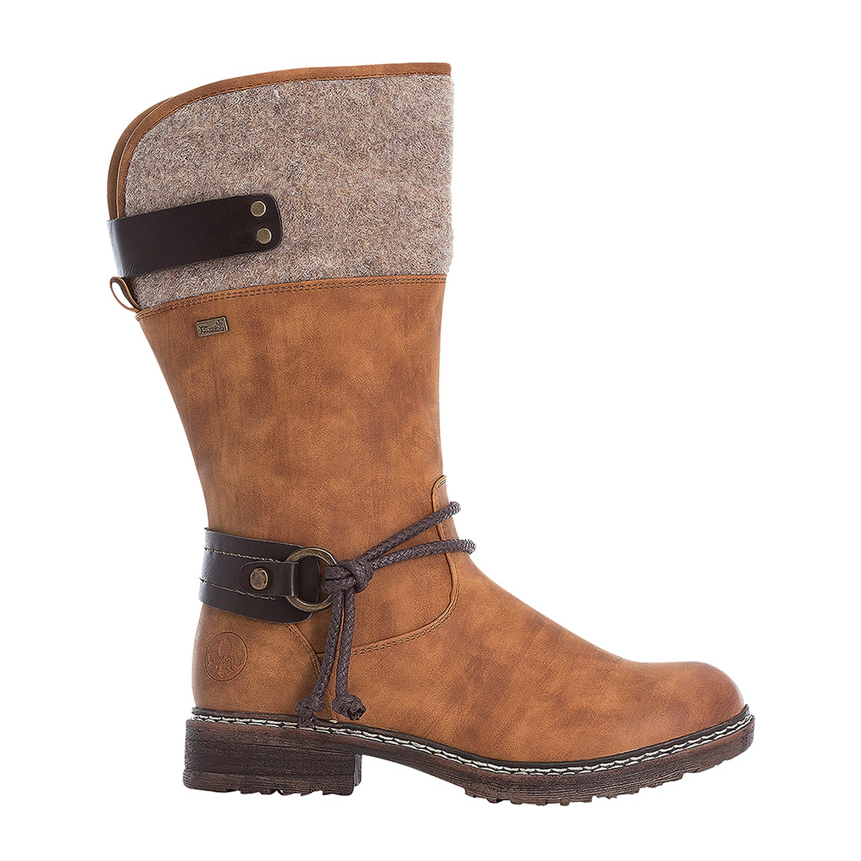 Rieker Dominika 94774-22 Mid Boot (Women) - Brown Boots - Fashion - High - The Heel Shoe Fitters