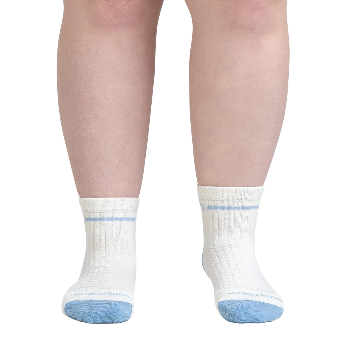 Wide Open Solid Cushioned Quarter Sock (Women) - White Accessories - Socks - Lifestyle - The Heel Shoe Fitters
