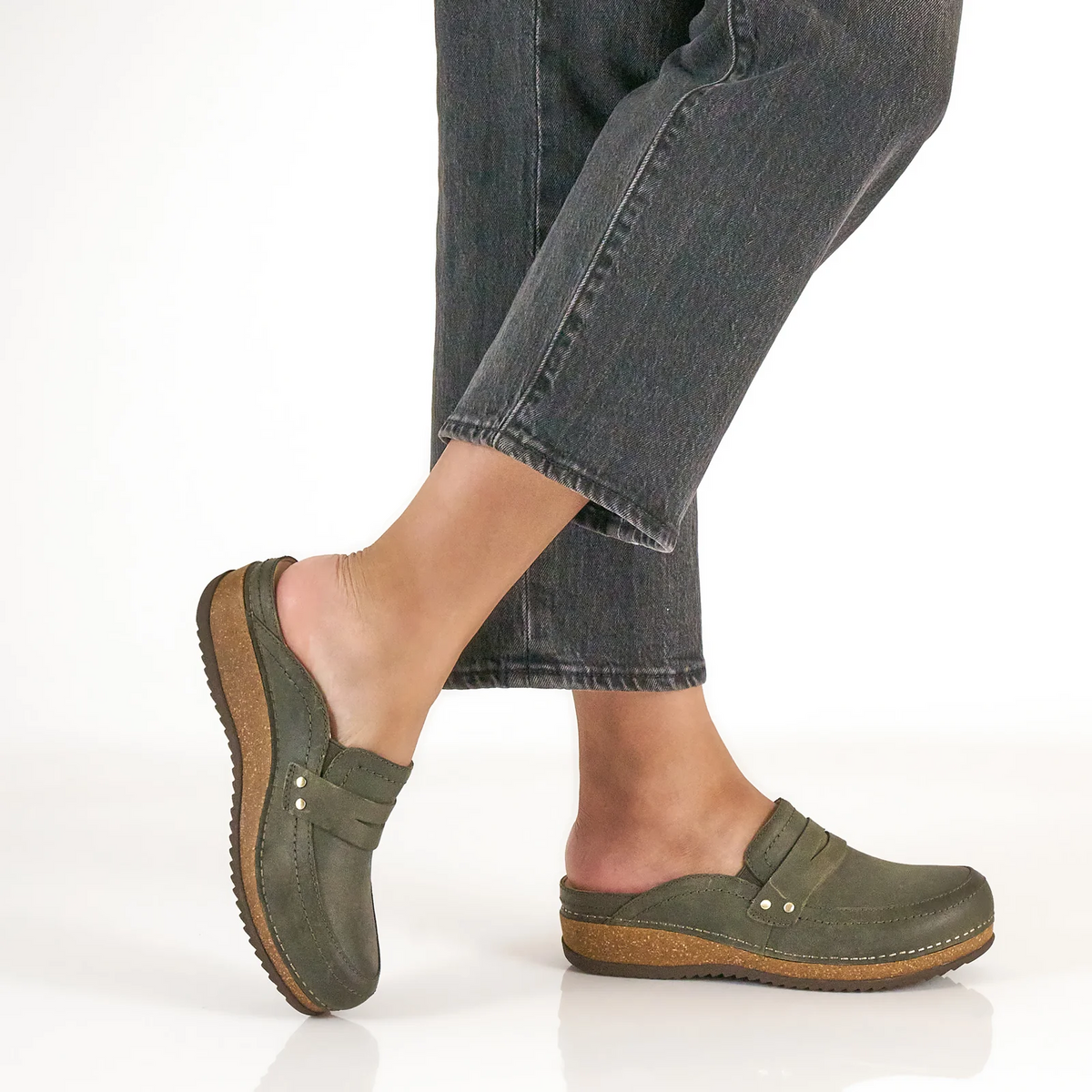 Dansko Maggy Clog (Women) - Olive