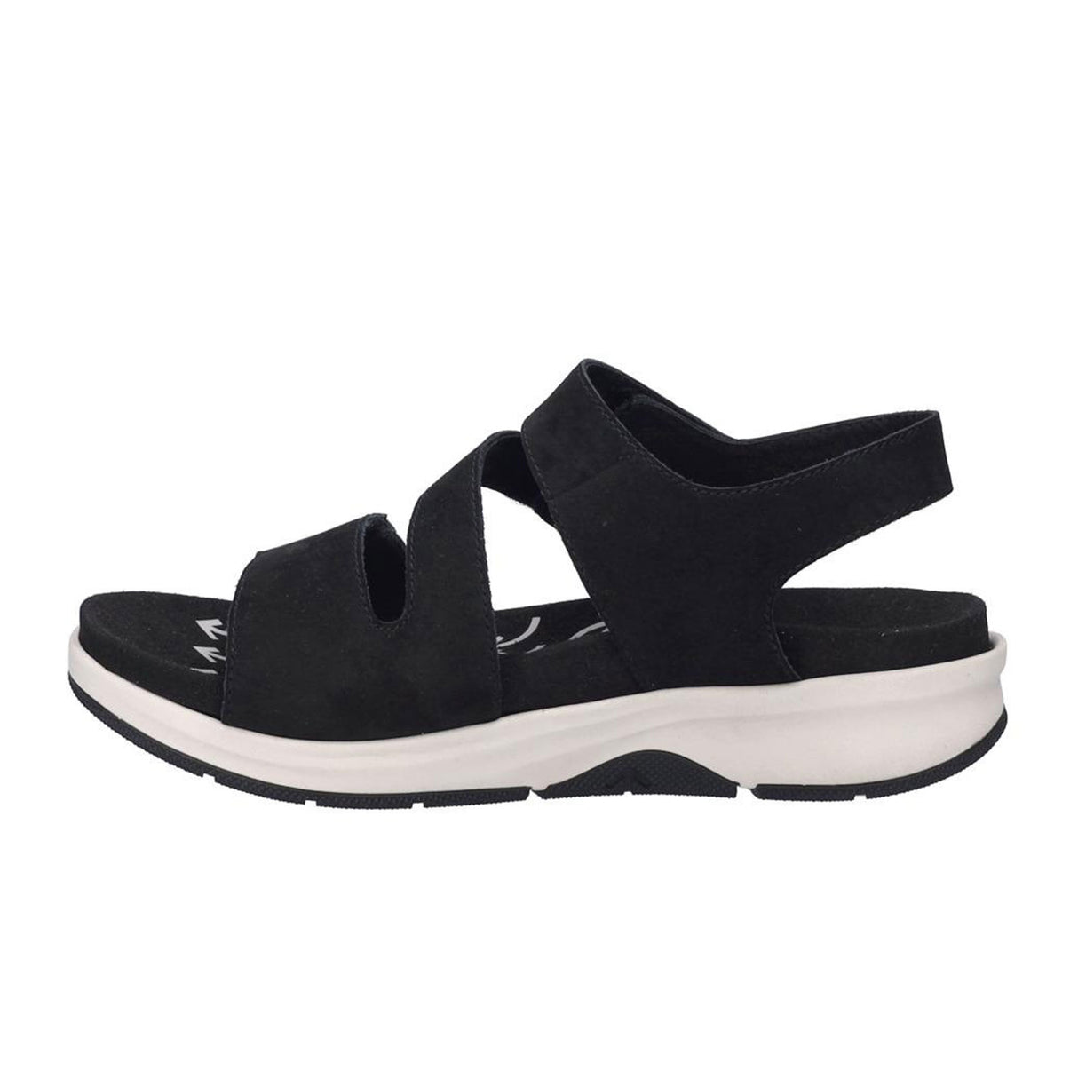 Josef Seibel Estelle 03 Backstrap Sandal (Women) - Black Sandal - Backstrap - The Heel Shoe Fitters