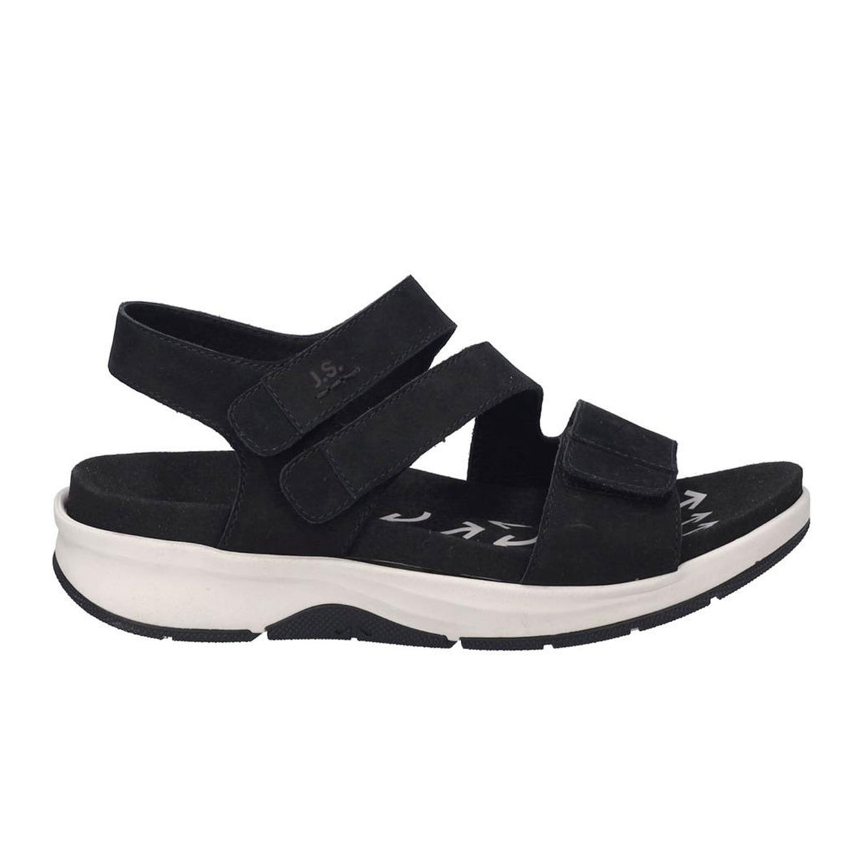 Josef Seibel Estelle 03 Backstrap Sandal (Women) - Black Sandal - Backstrap - The Heel Shoe Fitters
