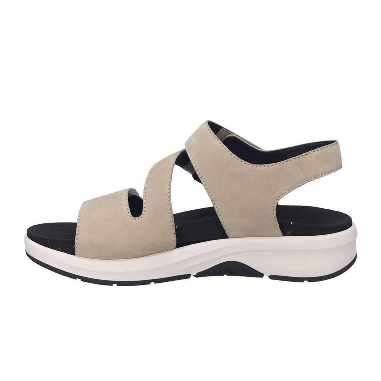 Josef Seibel Estelle 03 Backstrap Sandal (Women) - Taupe Sandal - Backstrap - The Heel Shoe Fitters