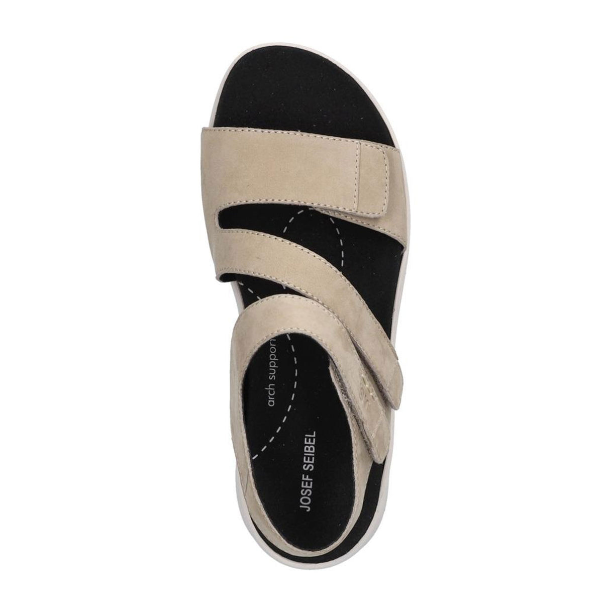 Josef Seibel Estelle 03 Backstrap Sandal (Women) - Taupe Sandal - Backstrap - The Heel Shoe Fitters