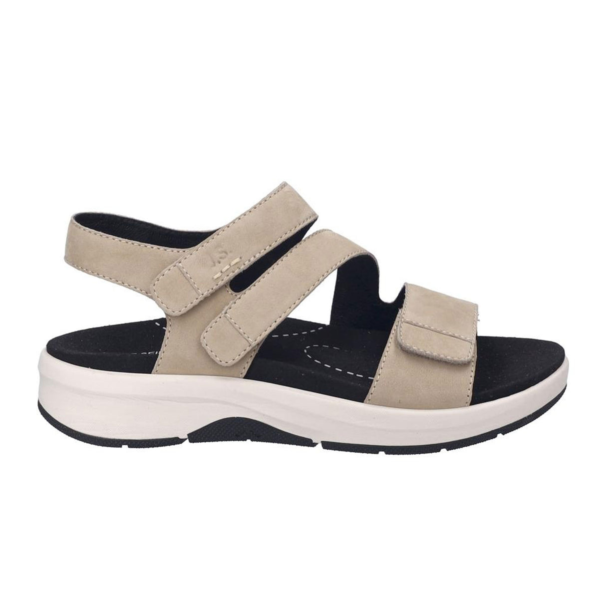 Josef Seibel Estelle 03 Backstrap Sandal (Women) - Taupe Sandal - Backstrap - The Heel Shoe Fitters