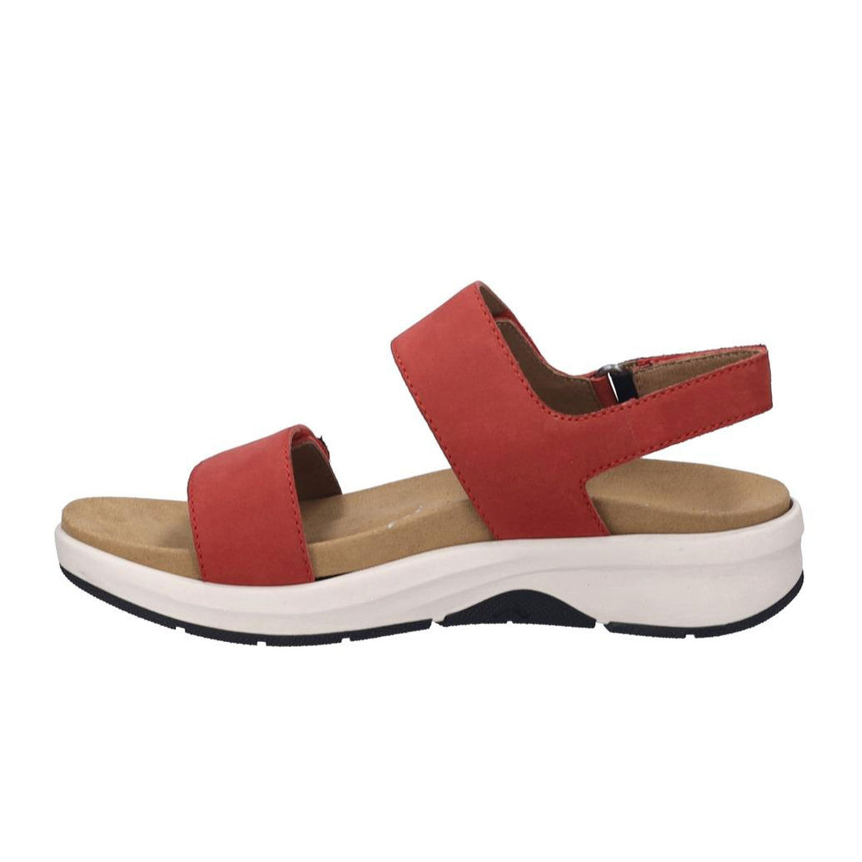 Josef Seibel Estelle 04 Backstrap Sandal (Women) - Red Sandal - Backstrap - The Heel Shoe Fitters