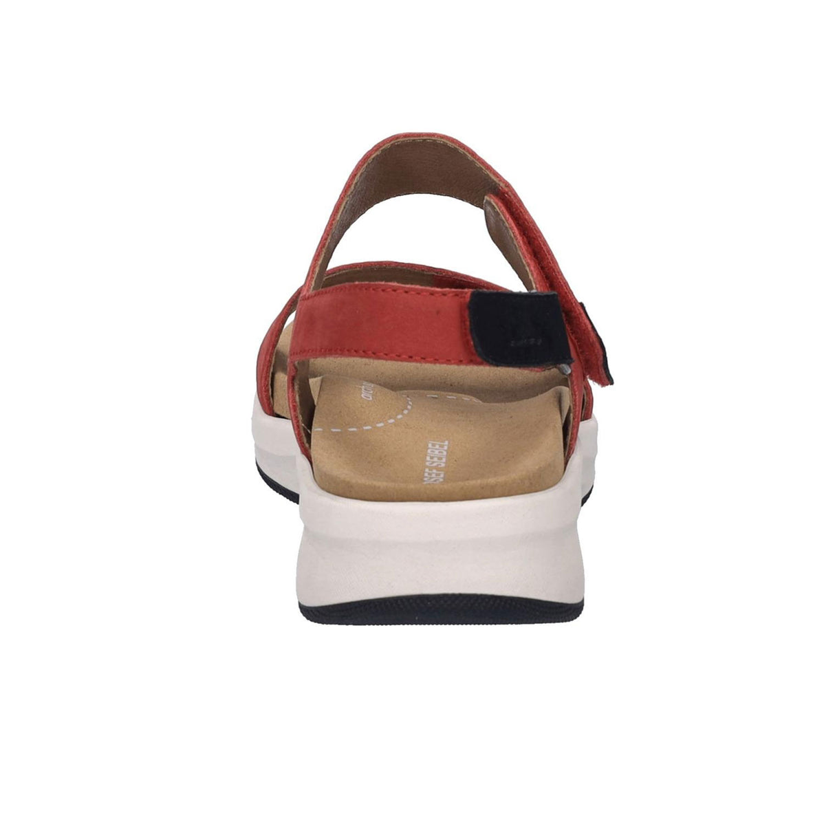 Josef Seibel Estelle 04 Backstrap Sandal (Women) - Red Sandal - Backstrap - The Heel Shoe Fitters