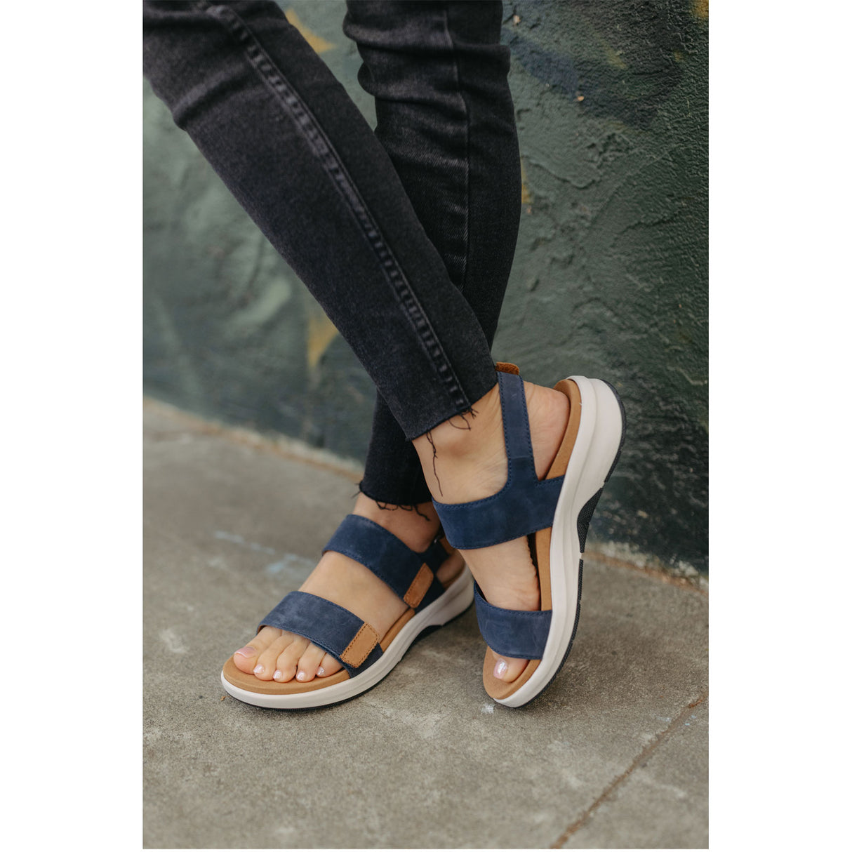 Josef Seibel Estelle 04 Backstrap Sandal (Women) - Ocean Sandal - Backstrap - The Heel Shoe Fitters