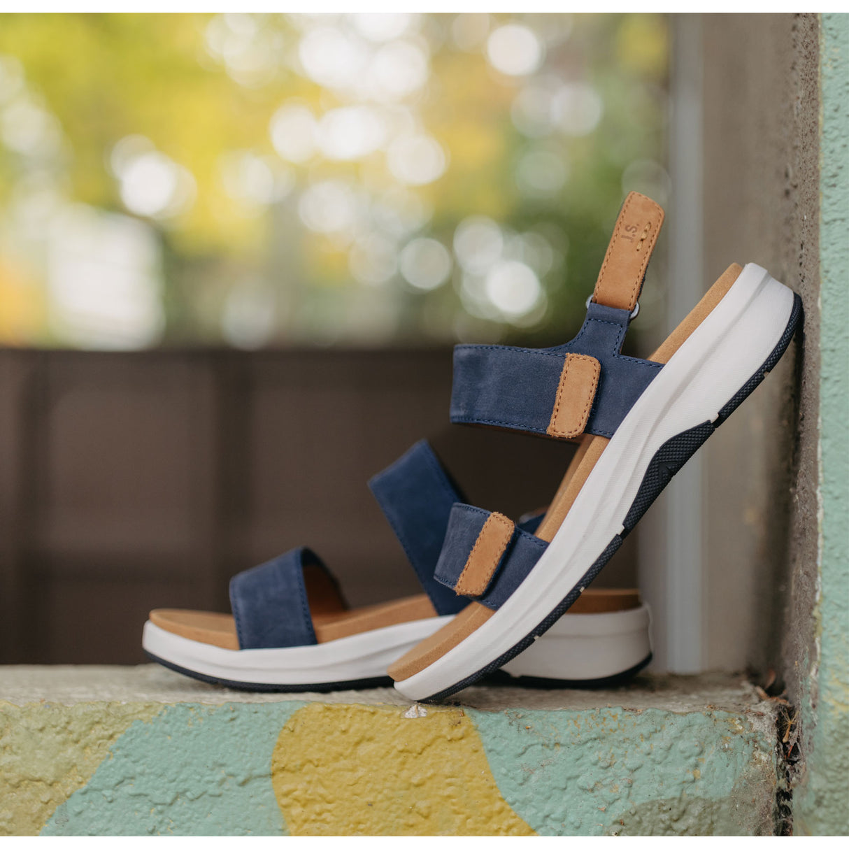 Josef Seibel Estelle 04 Backstrap Sandal (Women) - Ocean Sandal - Backstrap - The Heel Shoe Fitters