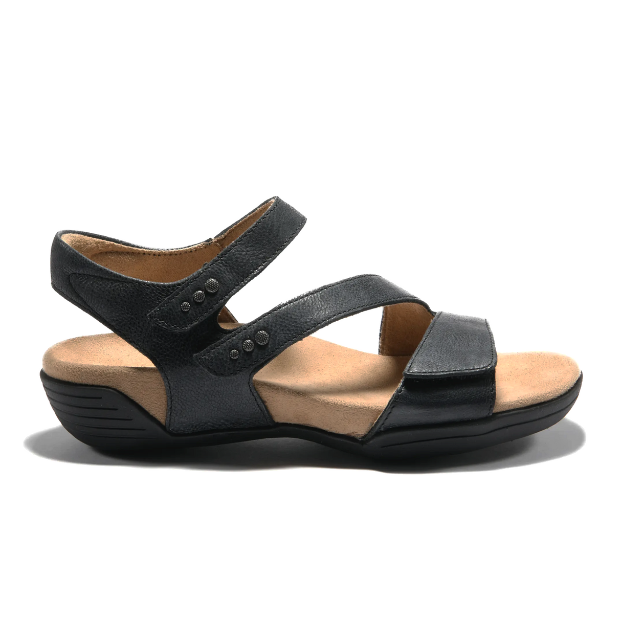 Halsa Denia Backstrap Sandal (Women) - Black Sandal - Backstrap - The Heel Shoe Fitters