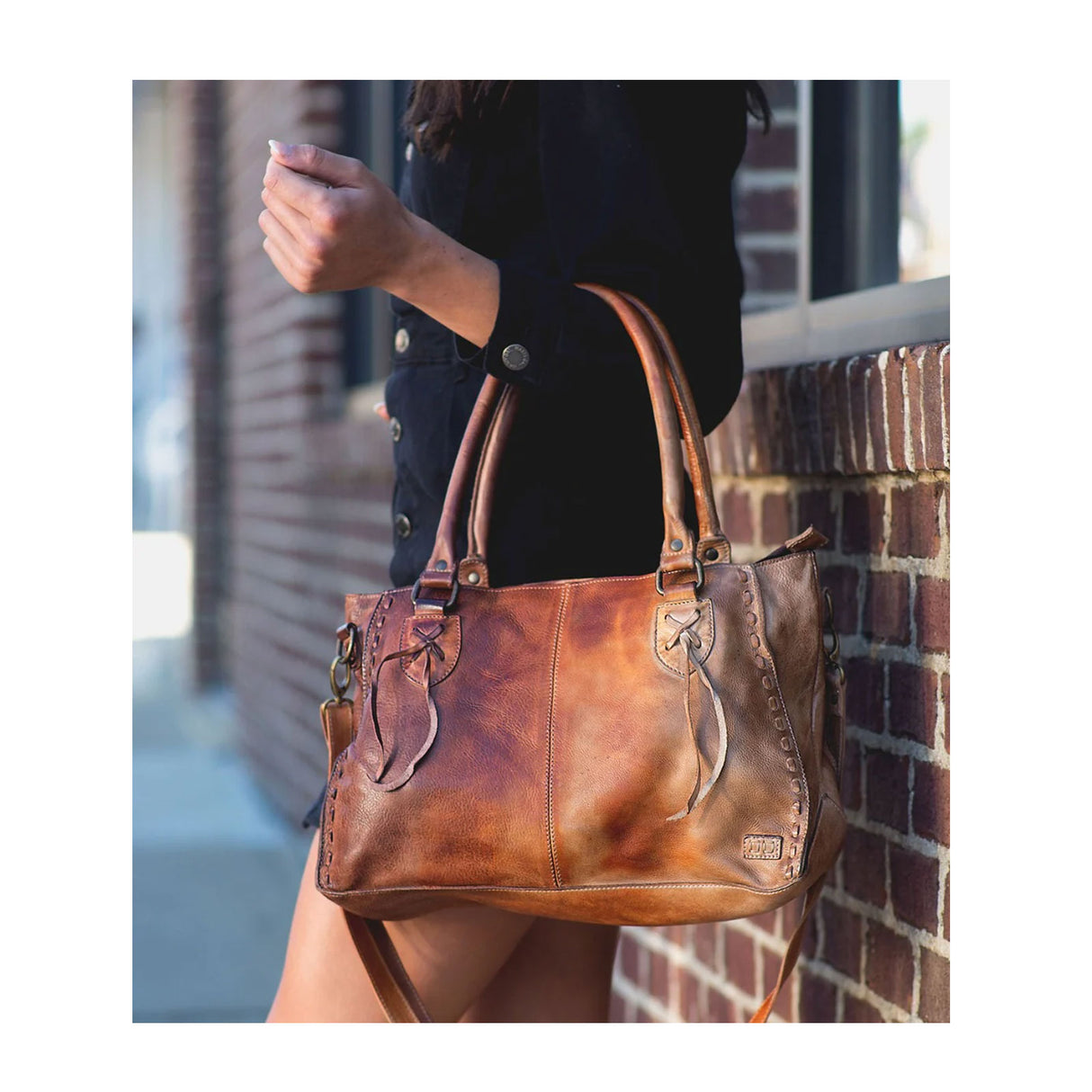 Bed Stu Rockababy Bag - Cafe Latte Tie Dye Accessories - Bags - Handbags - The Heel Shoe Fitters