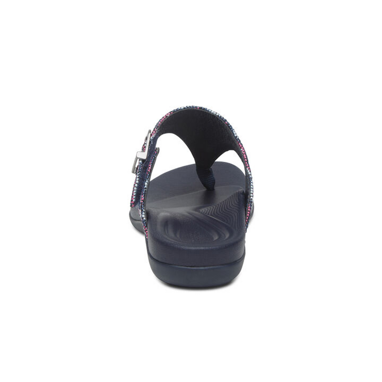 Aetrex Rita Sandal (Women) - Navy Sandal - Thong - The Heel Shoe Fitters