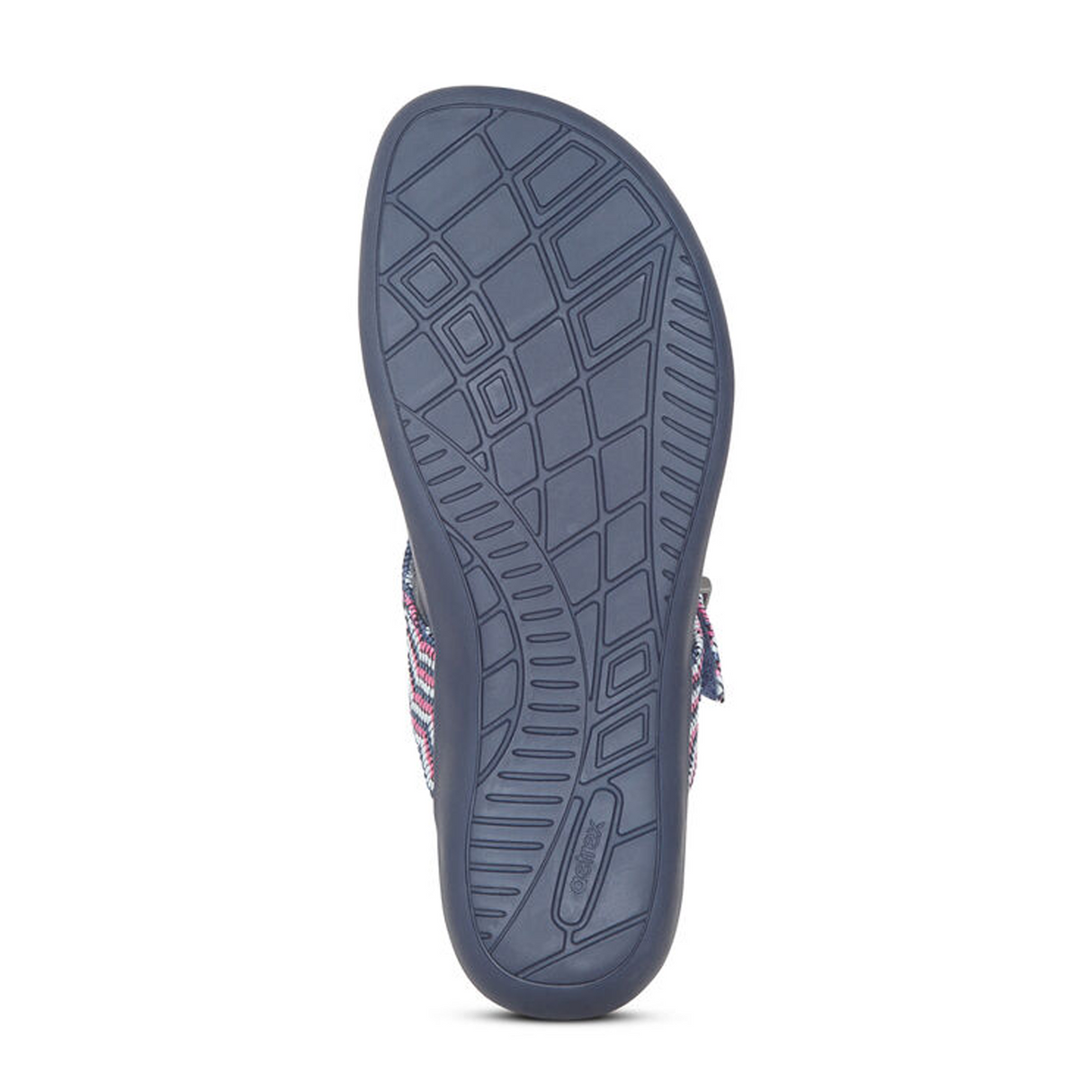 Aetrex Rita Sandal (Women) - Navy Sandal - Thong - The Heel Shoe Fitters