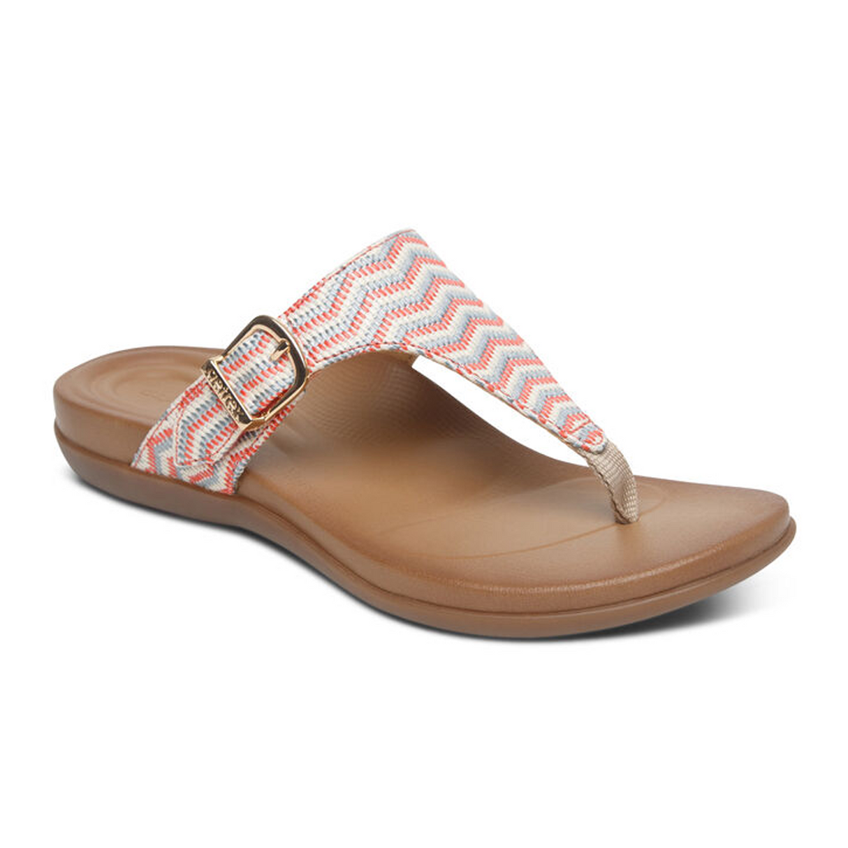 Aetrex Rita Sandal (Women) - Coral Sandal - Thong - The Heel Shoe Fitters