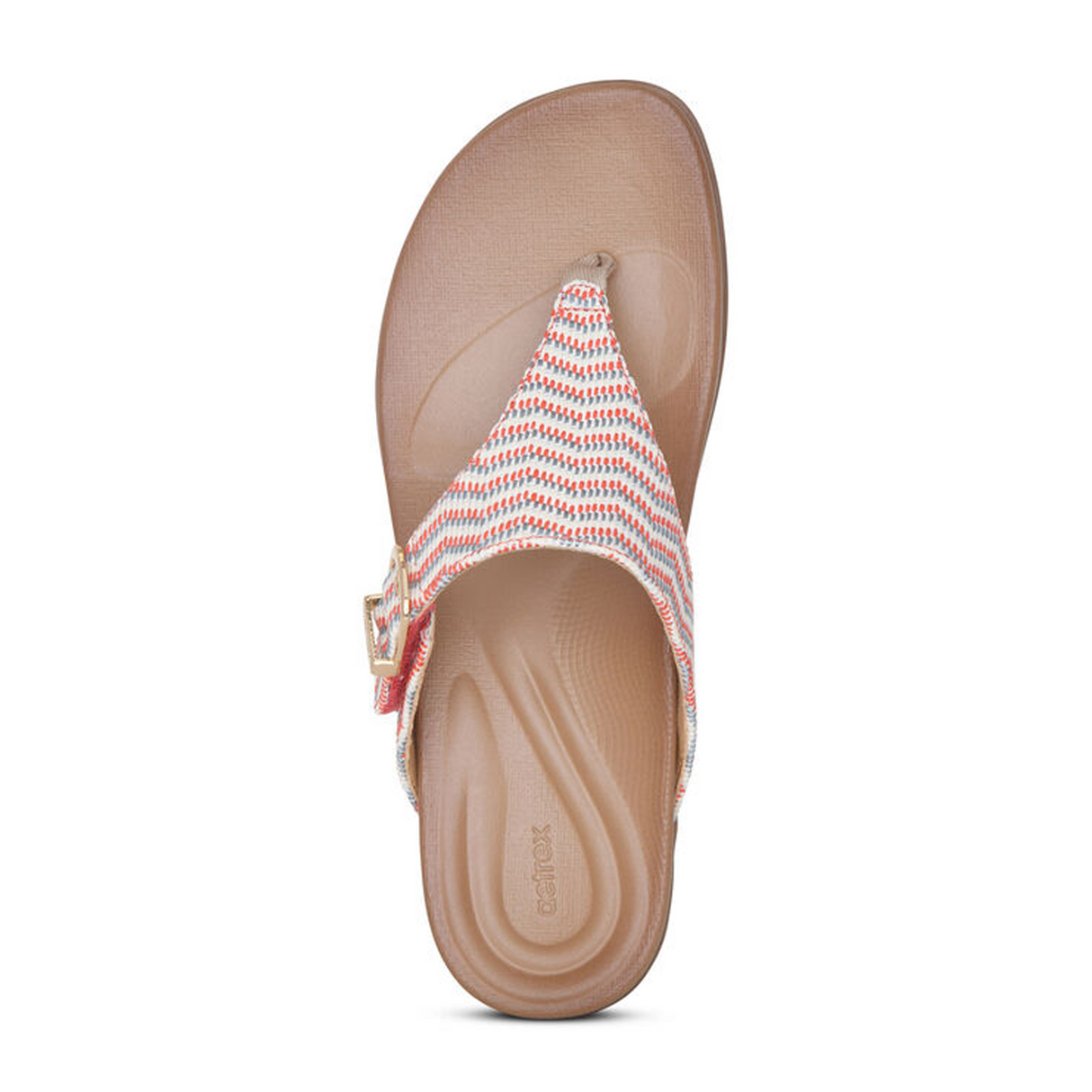Aetrex Rita Sandal (Women) - Coral Sandal - Thong - The Heel Shoe Fitters
