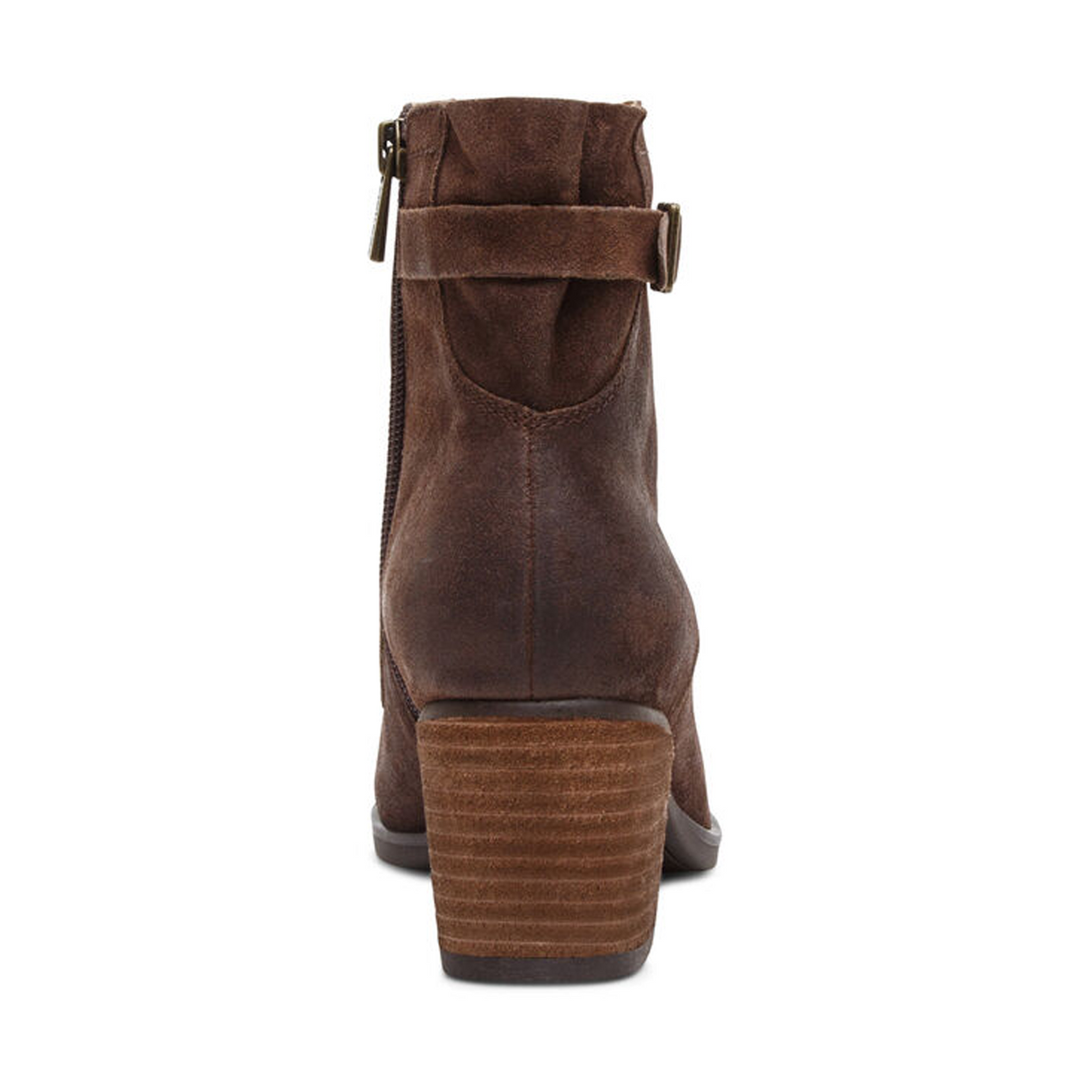 Aetrex Rubi Heeled Ankle Boot (Women) - Dark Brown - The Heel Shoe Fitters