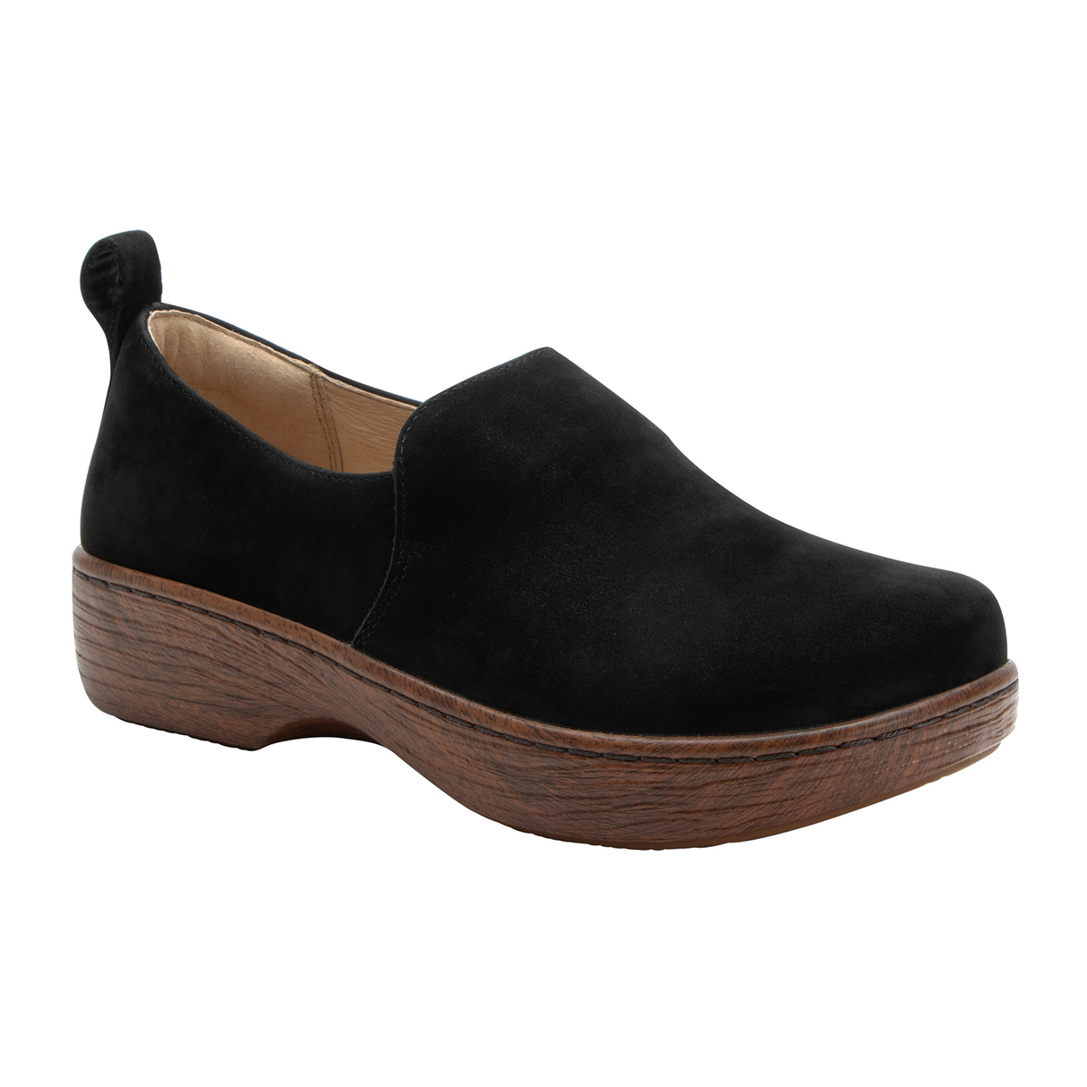 Alegria Orygin Slip On (Women) - Black Truffle Dress-Casual - Slip On - The Heel Shoe Fitters