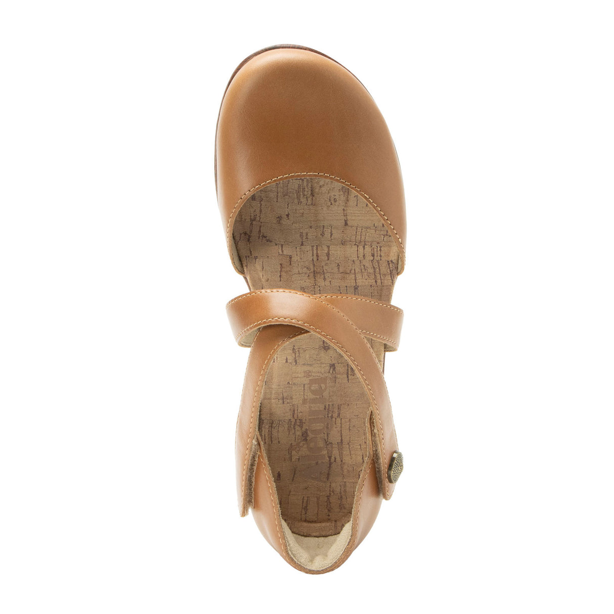 Alegria Savina Heeled Sandal (Women) - Latte Dress-Casual - Slip On - The Heel Shoe Fitters