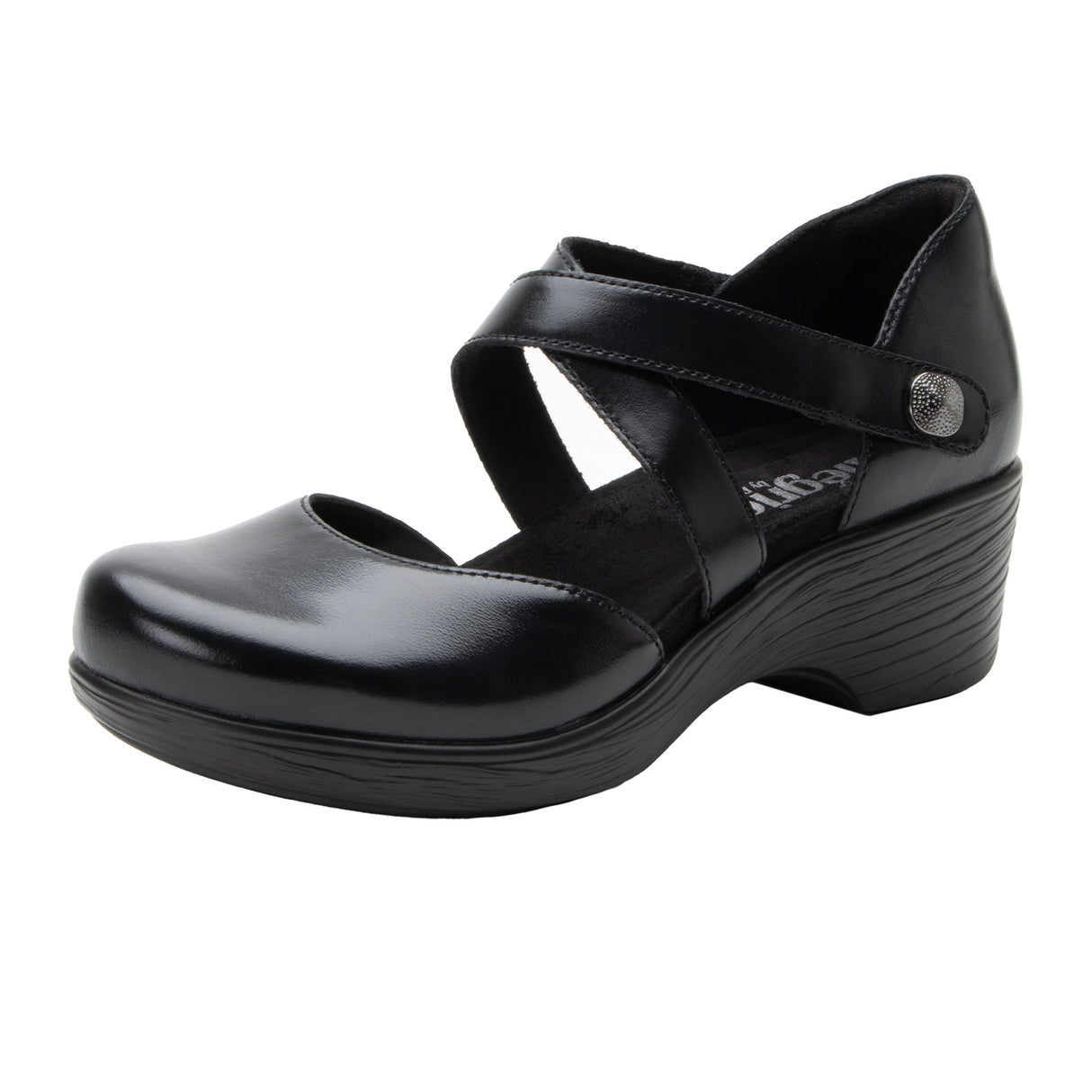 Alegria Savina Heeled Sandal (Women) - Noir Dress-Casual - Heels - The Heel Shoe Fitters