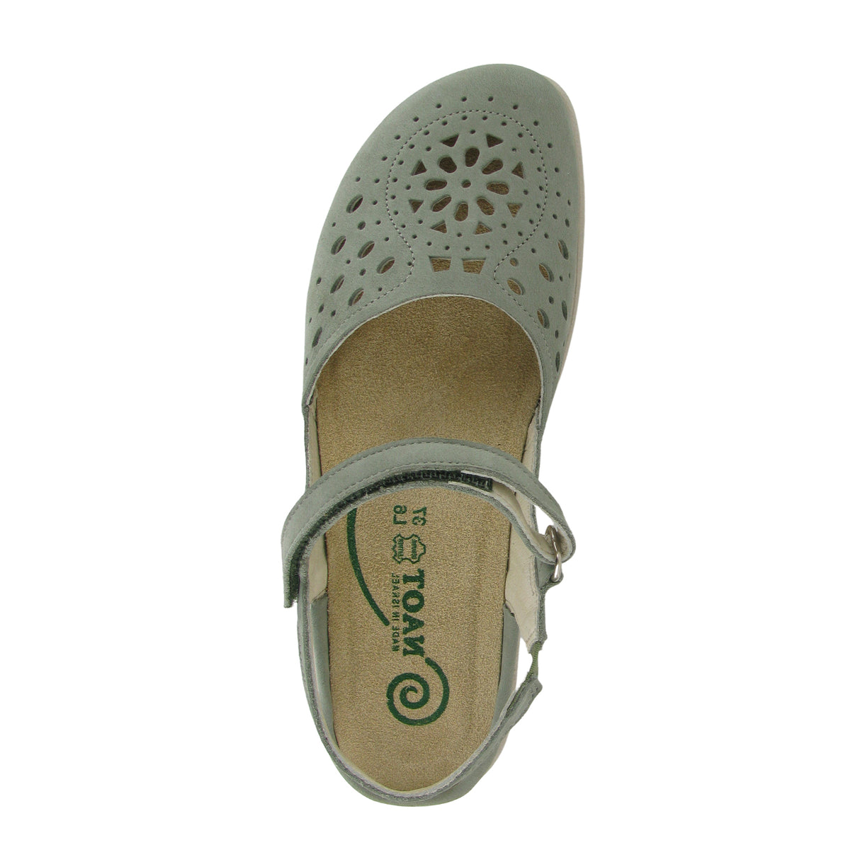 Naot Arataki Backstrap Sandal (Women) - Sage Nubuck Sandal - Backstrap - The Heel Shoe Fitters