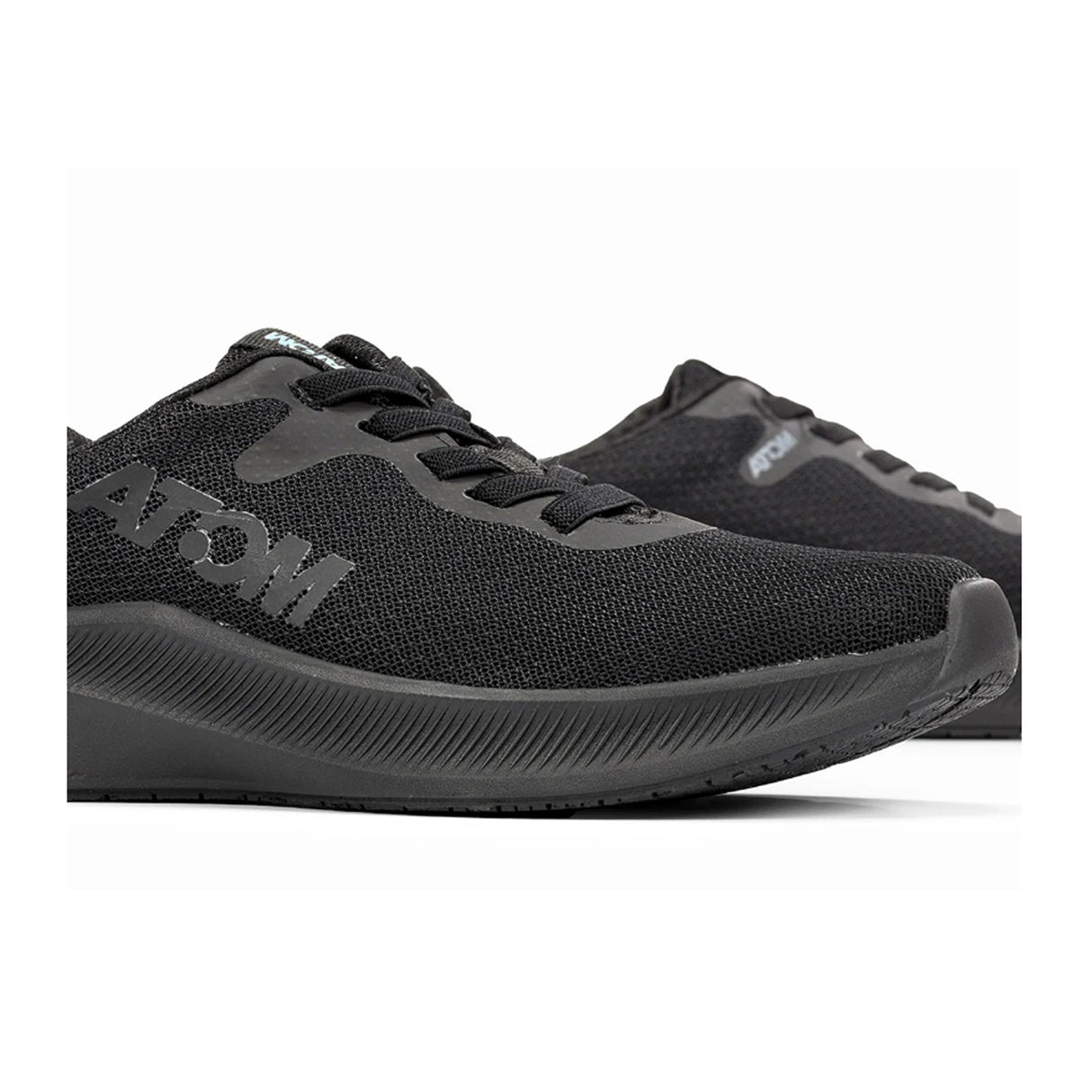 Atom Activity Sneaker (Women) - Black Athletic - Walking - The Heel Shoe Fitters