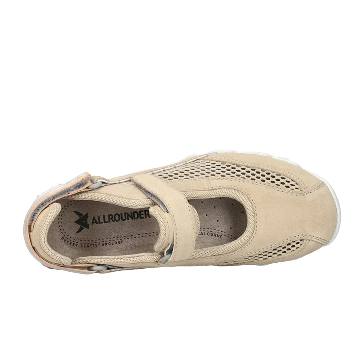 Allrounder Niro Mary Jane Sneaker (Women) - Lamb Suede Athletic - Casual - Lace Up - The Heel Shoe Fitters