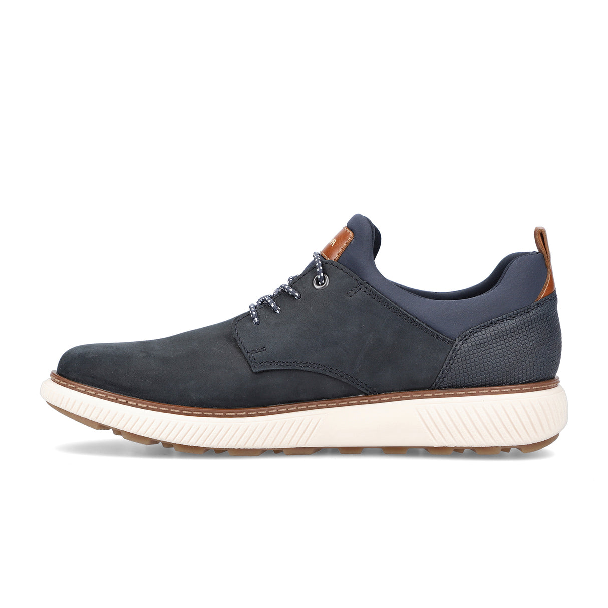 Rieker Stan B3360-14 Sneaker (Men) - Pazifik/Navy/Lak/Amaretto Dress-Casual - Oxford - The Heel Shoe Fitters