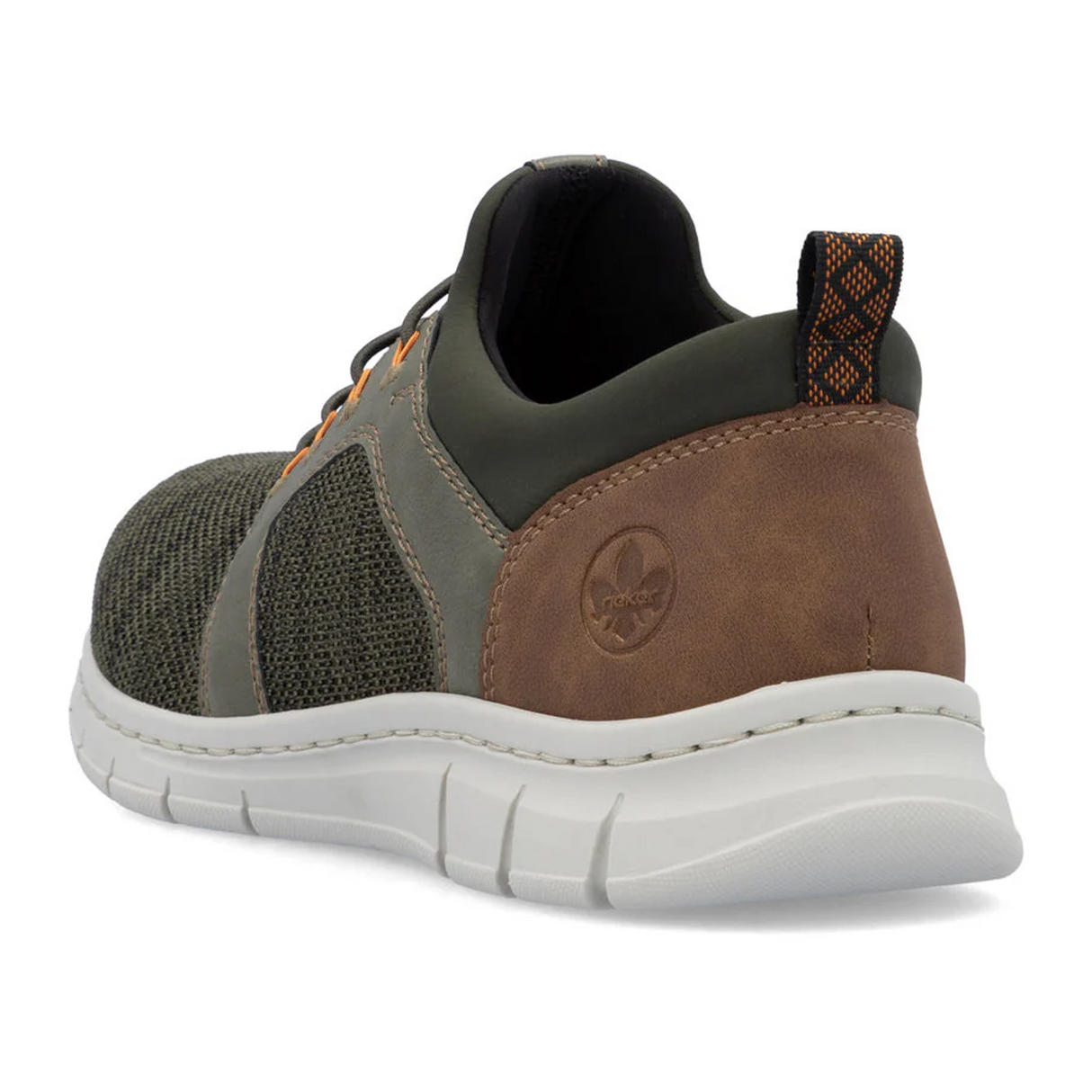 Rieker Timo 96 Sneaker (Men) - Moos/Olive/Mandel/Pesto Athletic - Casual - Slip On - The Heel Shoe Fitters