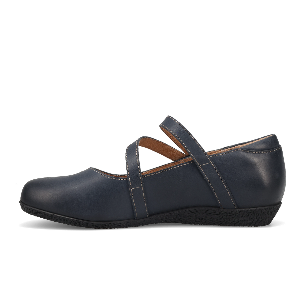 Taos Banter Mary Jane (Women) - Navy Dress-Casual - Flat - The Heel Shoe Fitters