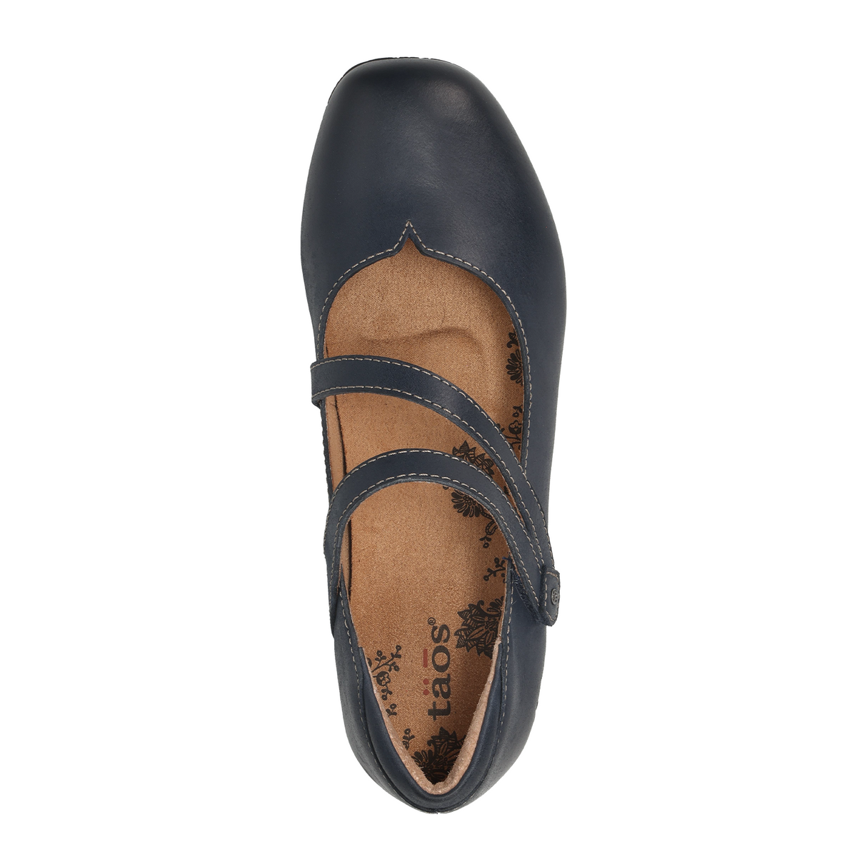 Taos Banter Mary Jane (Women) - Navy Dress-Casual - Flat - The Heel Shoe Fitters