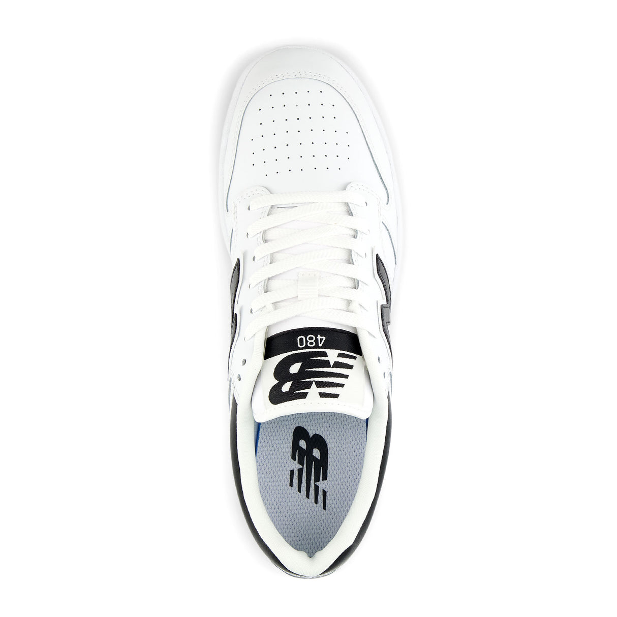 New Balance 480 Sneaker (Men) - White/Black Athletic - Casual - Lace Up - The Heel Shoe Fitters