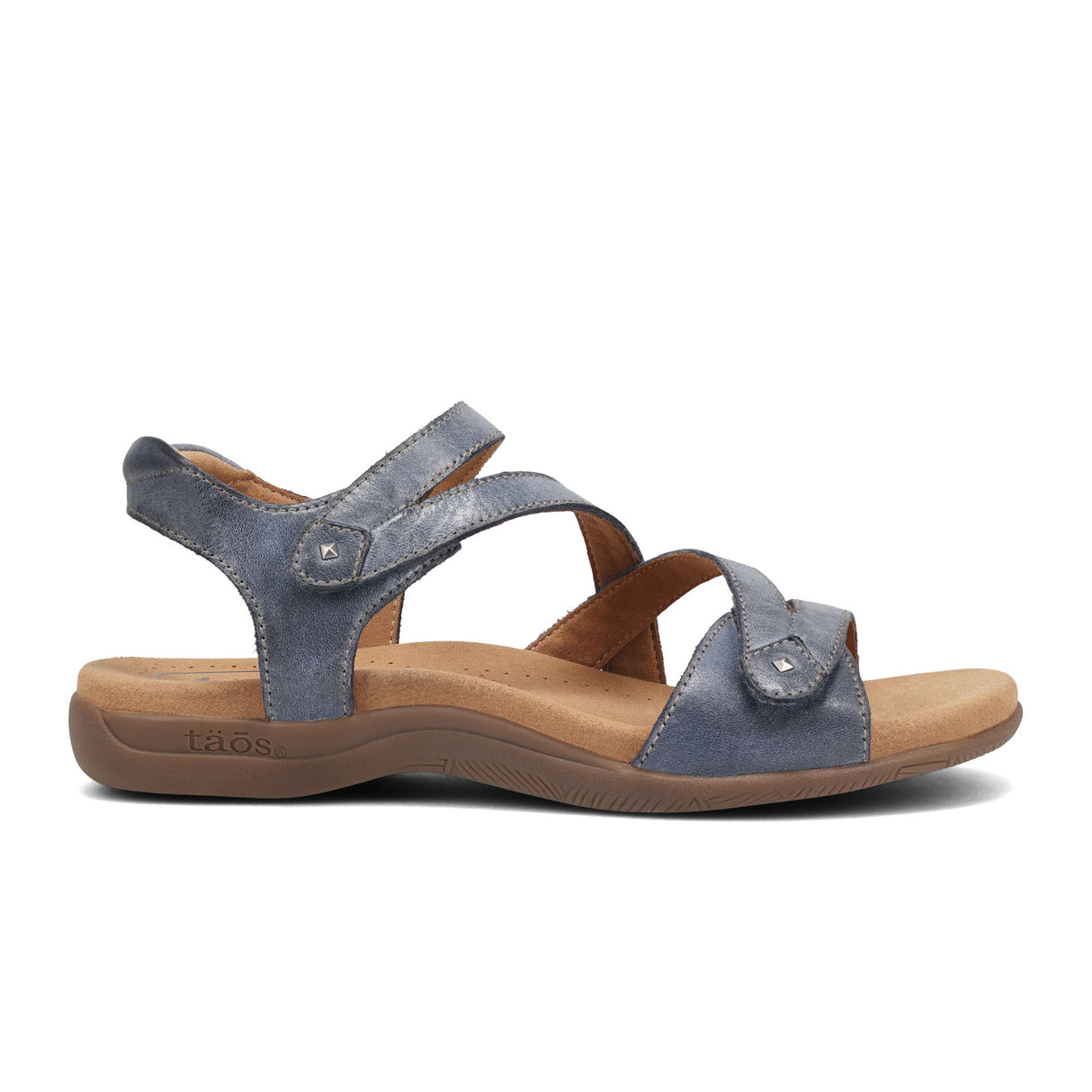 Taos Big Time Backstrap Sandal (Women) - Dark Blue Sandal - Backstrap - The Heel Shoe Fitters