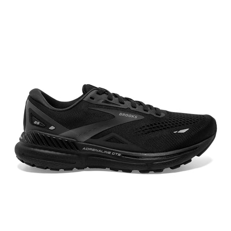 Brooks Adrenaline GTS 23 Running Shoe (Women) - Black/Black/Ebony Athletic - Running - The Heel Shoe Fitters