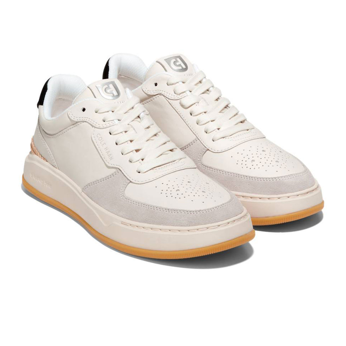 Cole Haan GrandPro Crossover Sneaker (Men) - Ivory/Gum/Black Athletic - Casual - Lace Up - The Heel Shoe Fitters