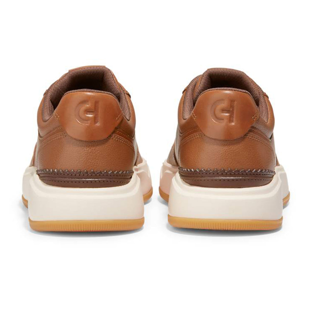 Cole Haan GrandPro Crossover Golf Shoe (Men) - British Tan/Ivory Athletic - Casual - Lace Up - The Heel Shoe Fitters