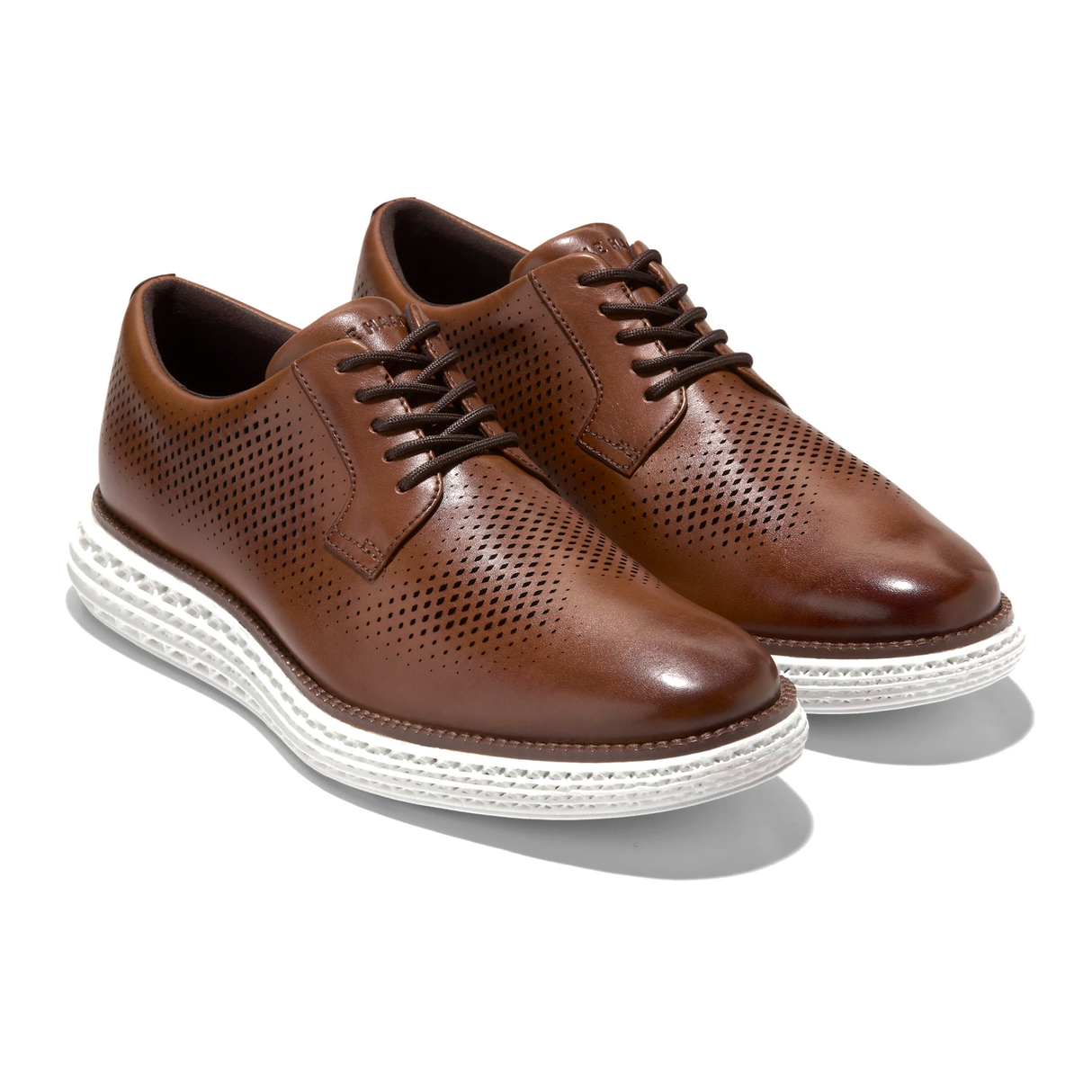 Cole Haan Originalgrand 2.0 Oxford (Men) - British Tan/Optic White Dress-Casual - Oxford - The Heel Shoe Fitters