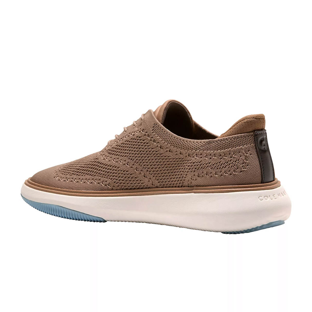 Cole Haan GrandPhaze Stitchlite Quick-On Oxford (Men) - Irish Coffee/Dark Natural/Dusty Blue Dress-Casual - Oxford - The Heel Shoe Fitters