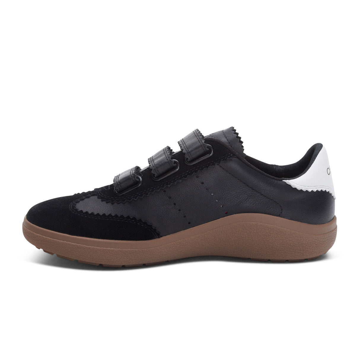Aetrex Morgan Sneaker (Women) - Black Athletic - Casual - Slip On - The Heel Shoe Fitters