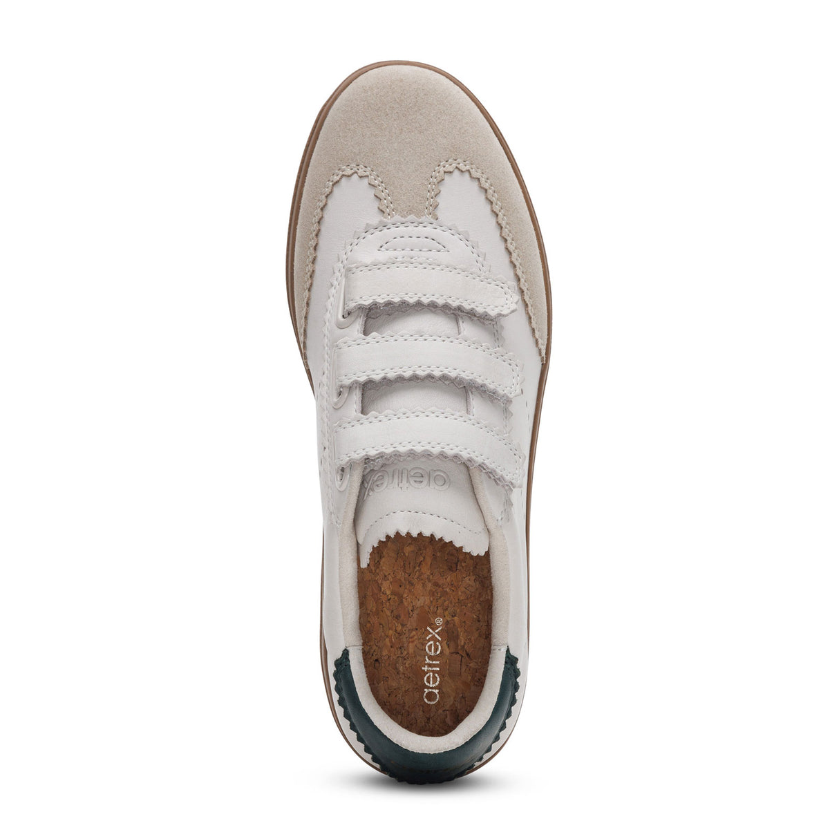 Aetrex Morgan Sneaker (Women) - Oatmeal Athletic - Casual - Slip On - The Heel Shoe Fitters
