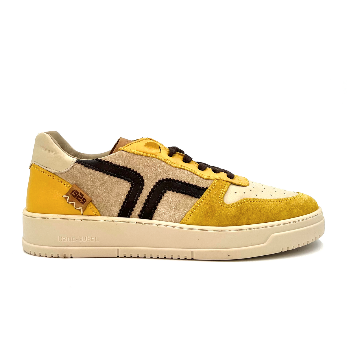 シューズ youme Kamo-Gutsu CAMPO 048 Sneaker (Men) - Zaffer/Brown – The Heel Shoe