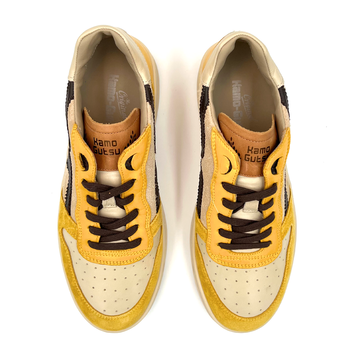 Kamo-Gutsu CAMPO 048 Sneaker (Men) - Zaffer/Brown Athletic - Casual - Lace Up - The Heel Shoe Fitters