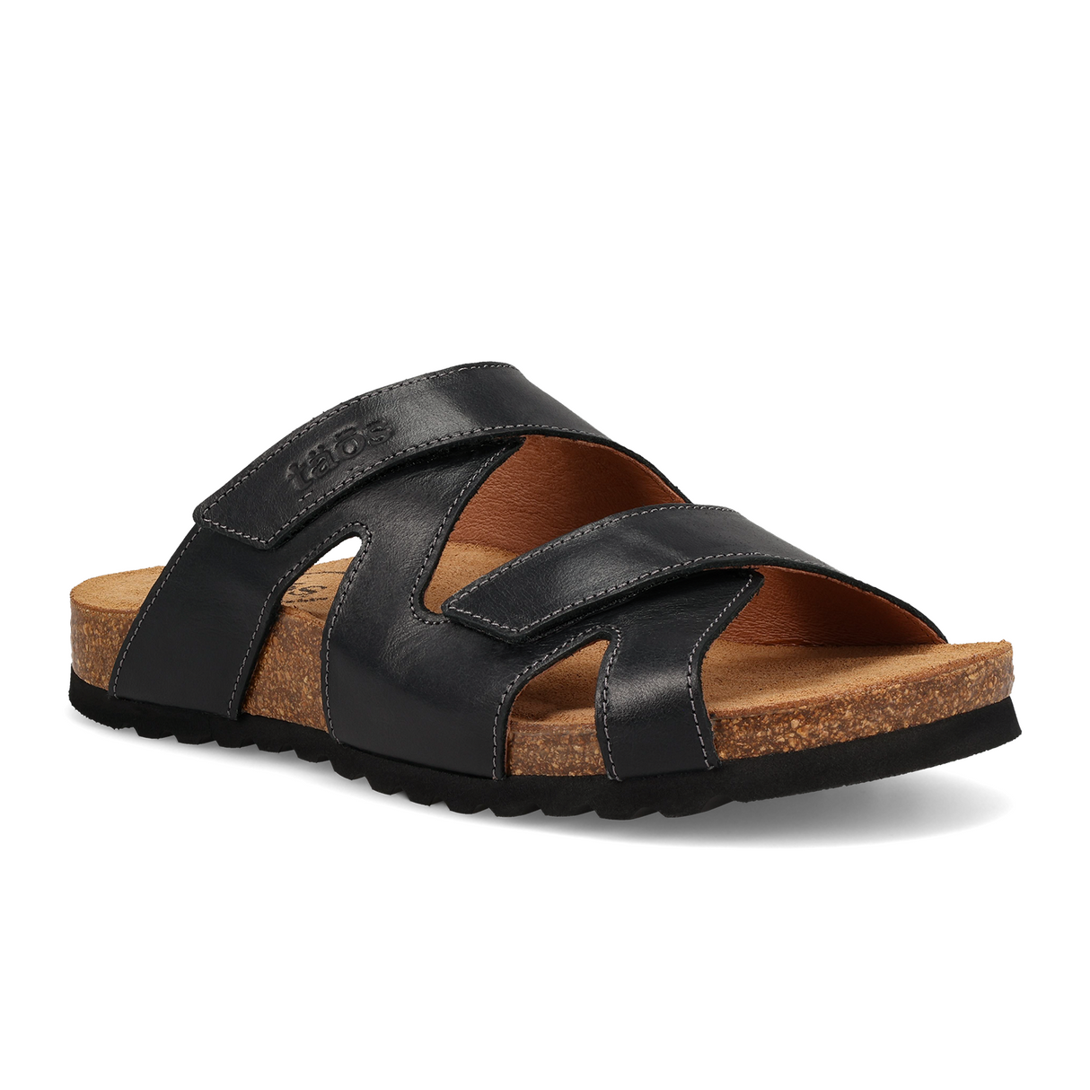 Taos Casita Slide Sandal (Women) - Black Leather Sandal - Slide - The Heel Shoe Fitters