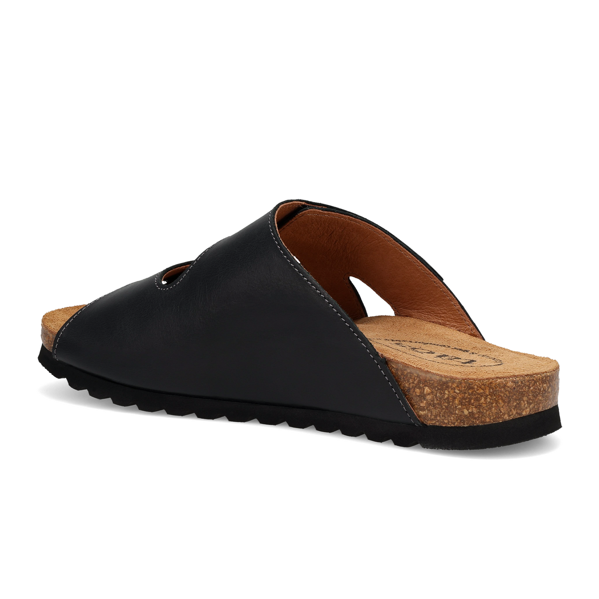 Taos Casita Slide Sandal (Women) - Black Leather Sandal - Slide - The Heel Shoe Fitters