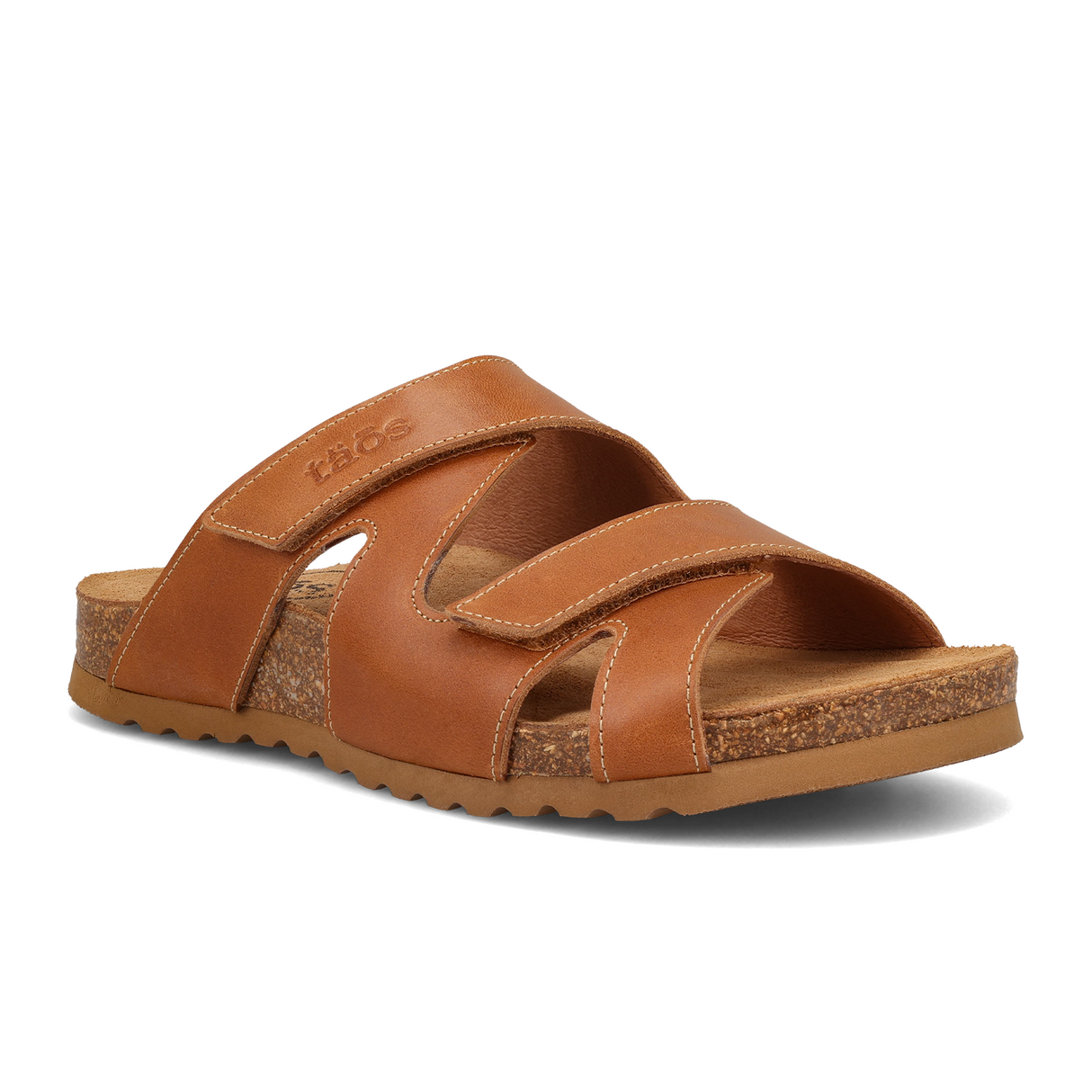 Taos Casita Slide Sandal (Women) - Tan Leather Sandal - Slide - The Heel Shoe Fitters