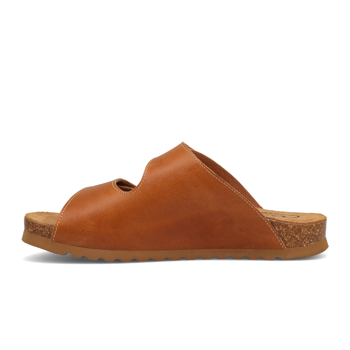 Taos Casita Slide Sandal (Women) - Tan Leather Sandal - Slide - The Heel Shoe Fitters
