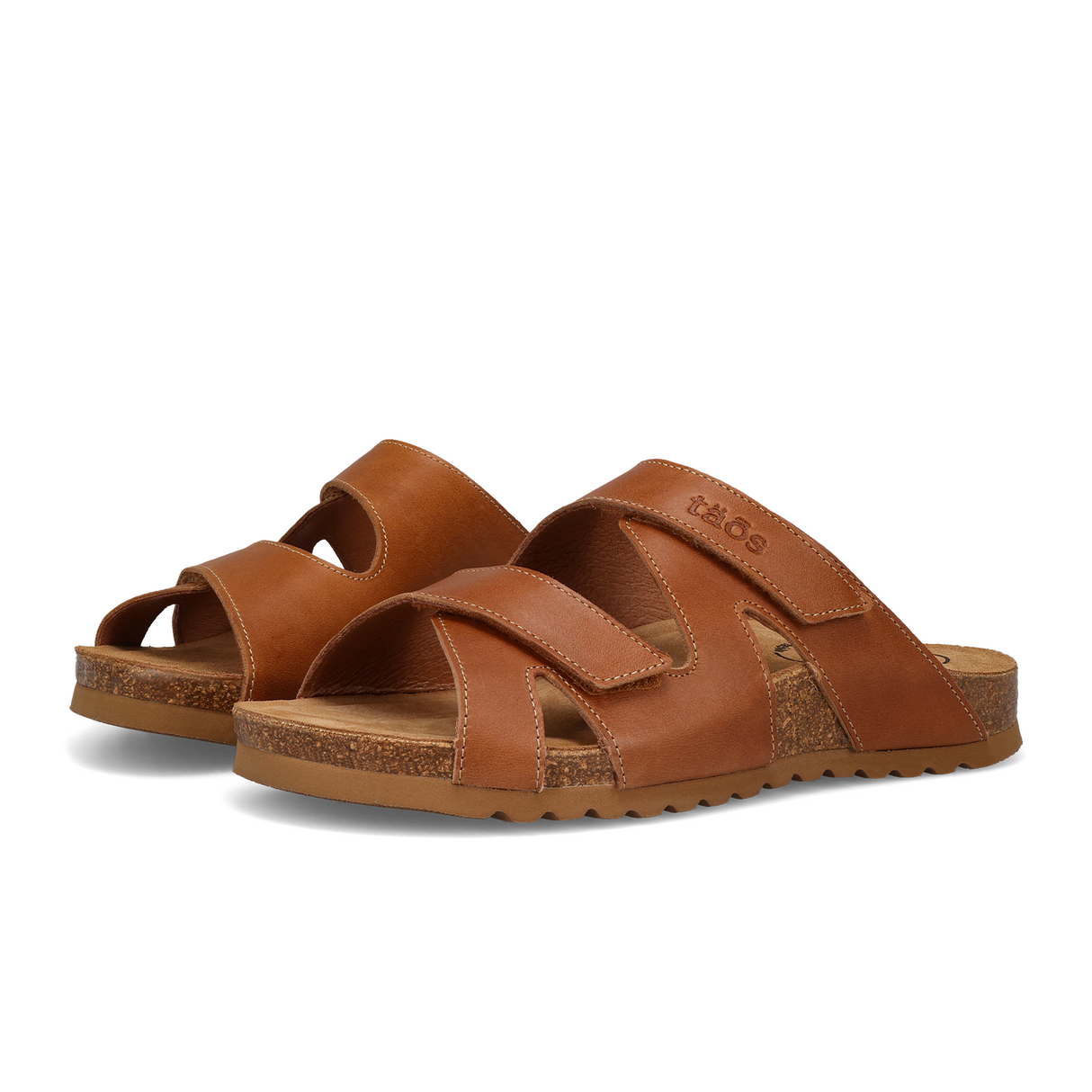 Taos Casita Slide Sandal (Women) - Tan Leather Sandal - Slide - The Heel Shoe Fitters