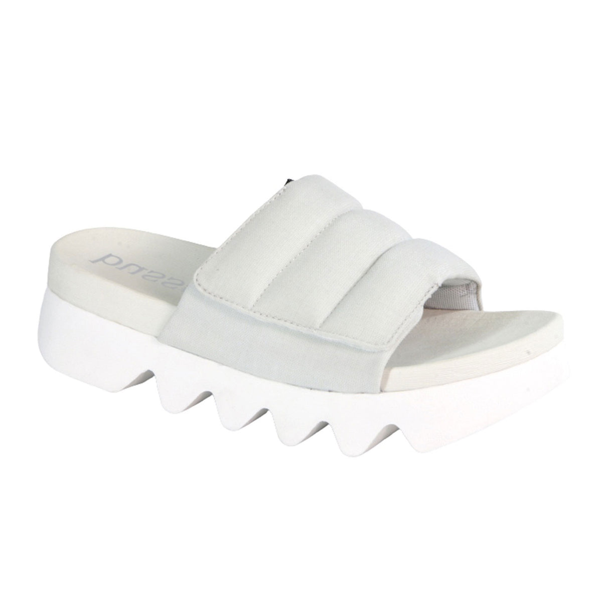 Bussola Chance Slide Sandal (Women) - Glacier Grey Cordura Sandal - Slide - The Heel Shoe Fitters
