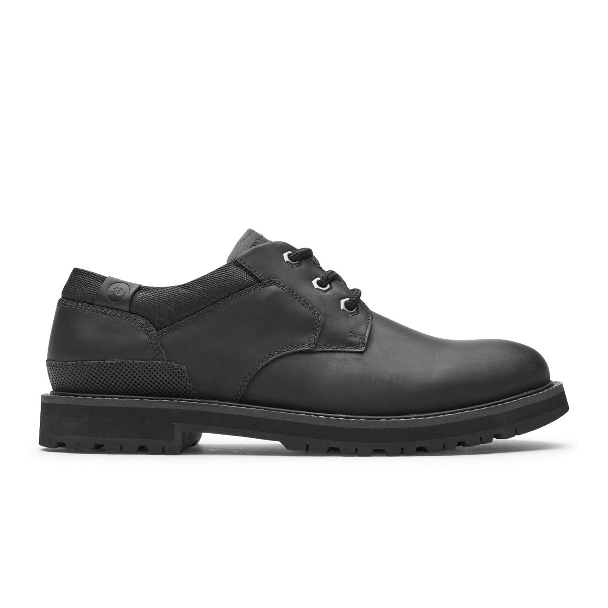 Dunham Byrne Plain Toe Oxford (Men) - Black Leather Dress-Casual - Oxford - The Heel Shoe Fitters
