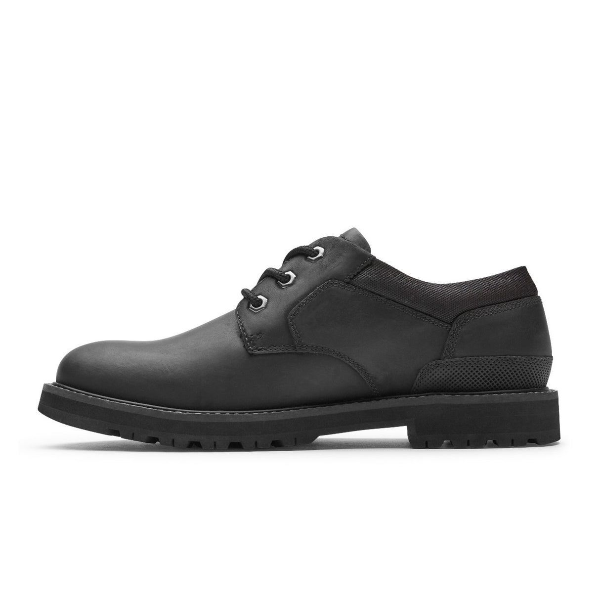 Dunham Byrne Plain Toe Oxford (Men) - Black Leather Dress-Casual - Oxford - The Heel Shoe Fitters